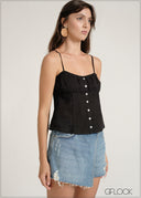 Lace Detail Top - 030826