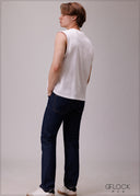 Slim Fit Dark-Wash Jean - Long Length - 110326D