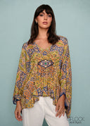 Printed Kaftan Top - 250426