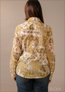 Printed Basic Shirt - 290726