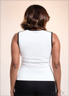 Contrast Detailed Top - 040825