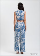 Sleeveless Crop Top - 310325