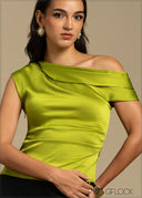 Off Shoulder Detailed Top - 240925