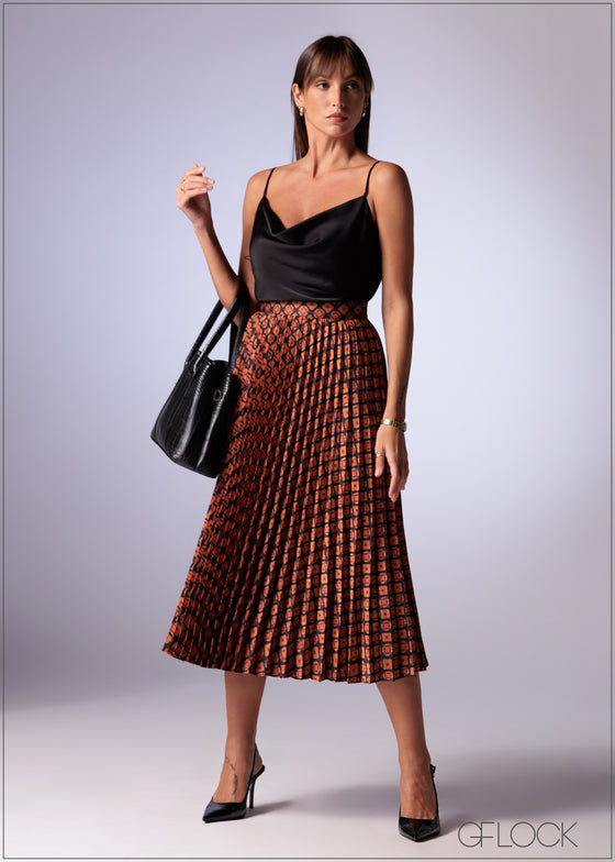 Pleated Skirt - 241225