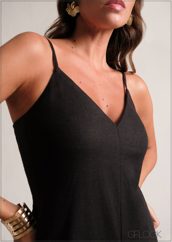 Strappy Jumpsuit - 190126