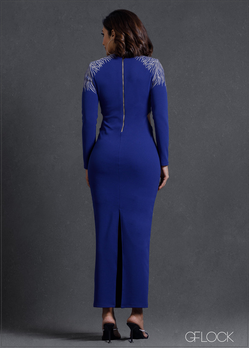 Embellished Detailed Bodycon Dress - 230224