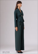 Trim Detailed Long Sleeved Top - 080526