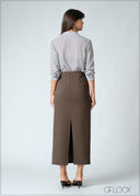 Long Pencil Skirt - 080626