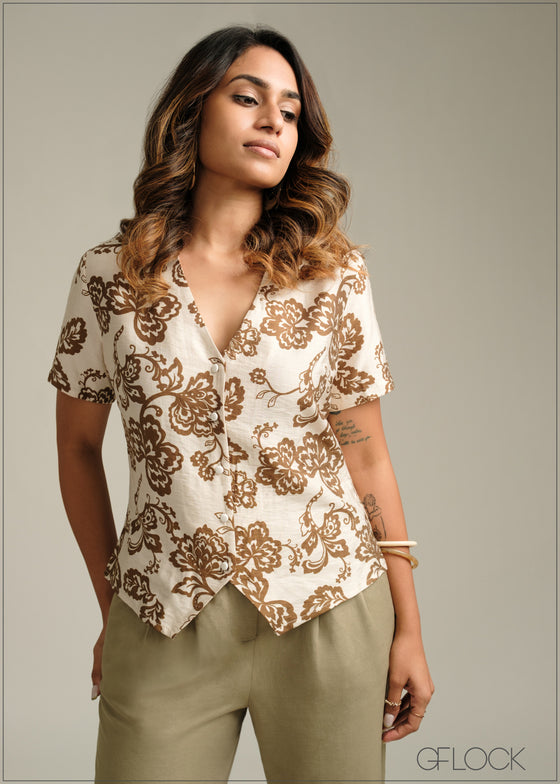Printed Top - 190925