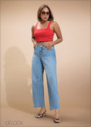 Caged Back Top - 230725