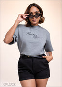 Graphic Printed T-Shirt - 040825