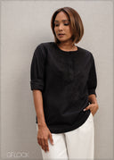 Embroidered Short Kurta Top - 300625