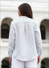 Long Sleeve Linen Shirt - 040823