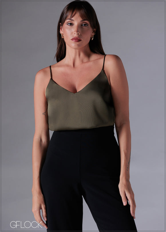 V-Neck Cami Top - 211225C