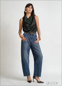 Cowl Neck Top - 270426