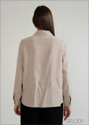 Long Sleeve Cuff Detailed Shirt - 070926