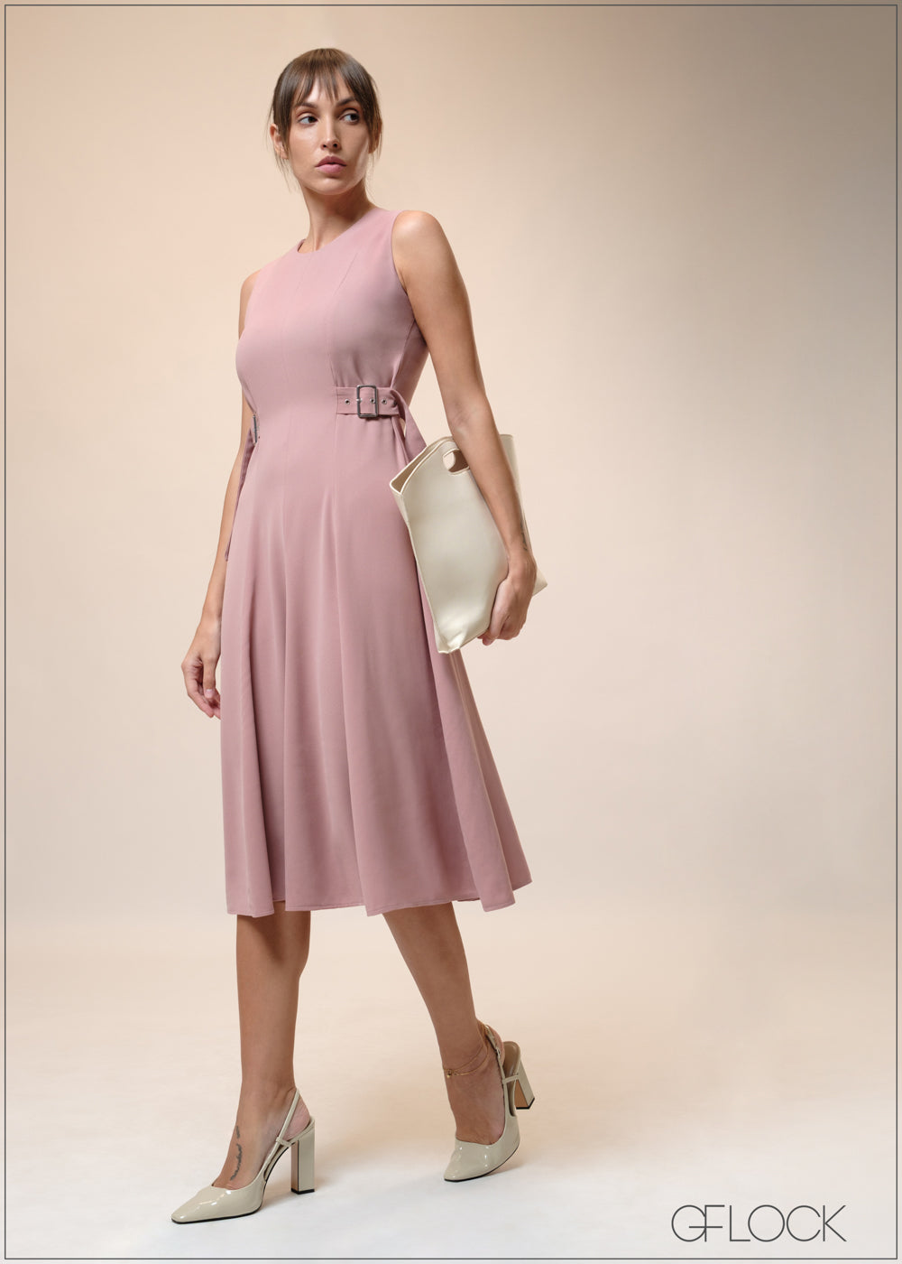 Side Detail Dress - 241025