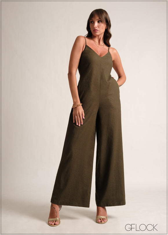 Strappy Jumpsuit - 190126