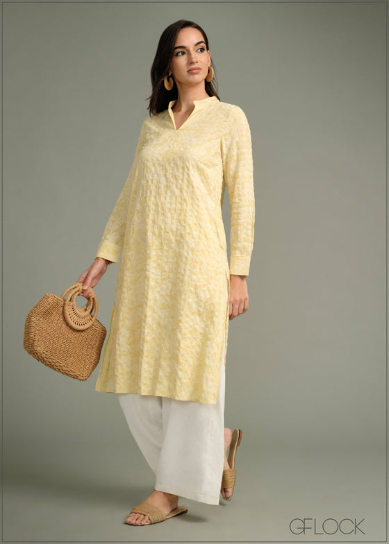 Printed Kurta Top - 230525