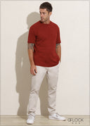 Textured T-Shirt - 180625