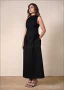 Backless Tie Dress- 220826