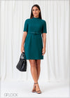 Dress With The Belt - 301224