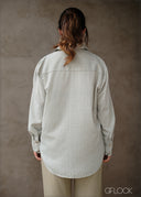 Oversized Stripe Shirt - 131025