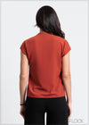 Neck Detail Top - 030325