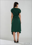 Asymmetric Midi Dress - 050626
