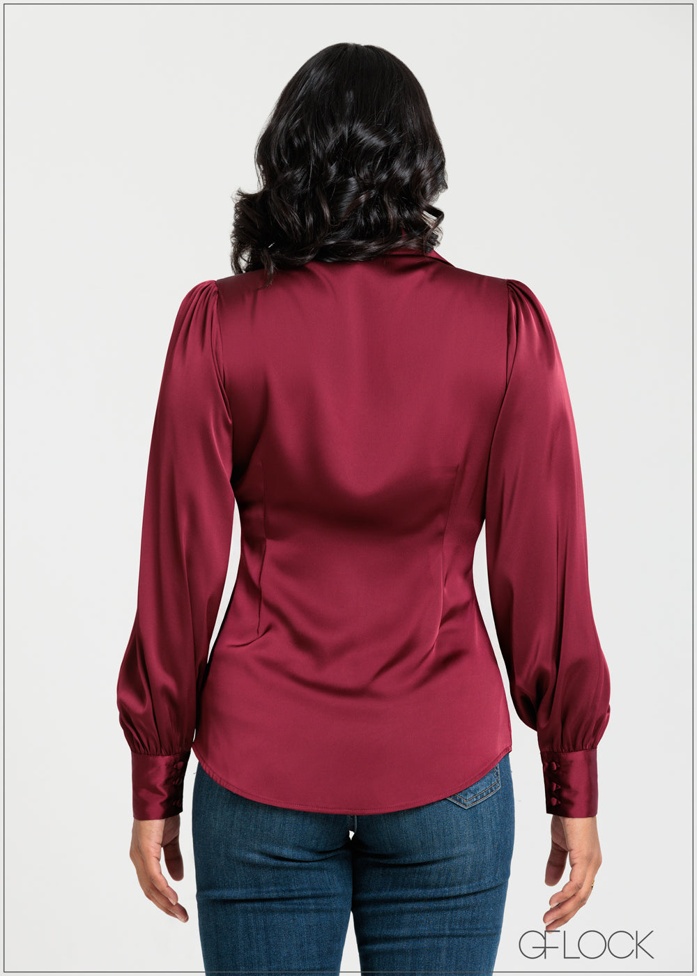 Collared Front Neck Detailed Top - 140725