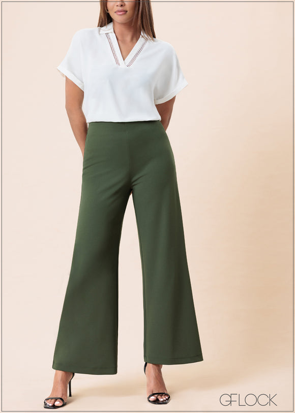 Wide Leg Pant - 160525