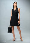 Sleeveless Short Dress - 010825