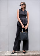 High Waist Bootleg Pant - 070826