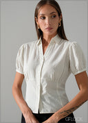 Polka Dot Top - 240826