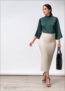 High Neck Top - 020625