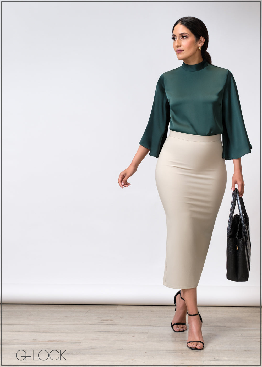 High Neck Top - 020625