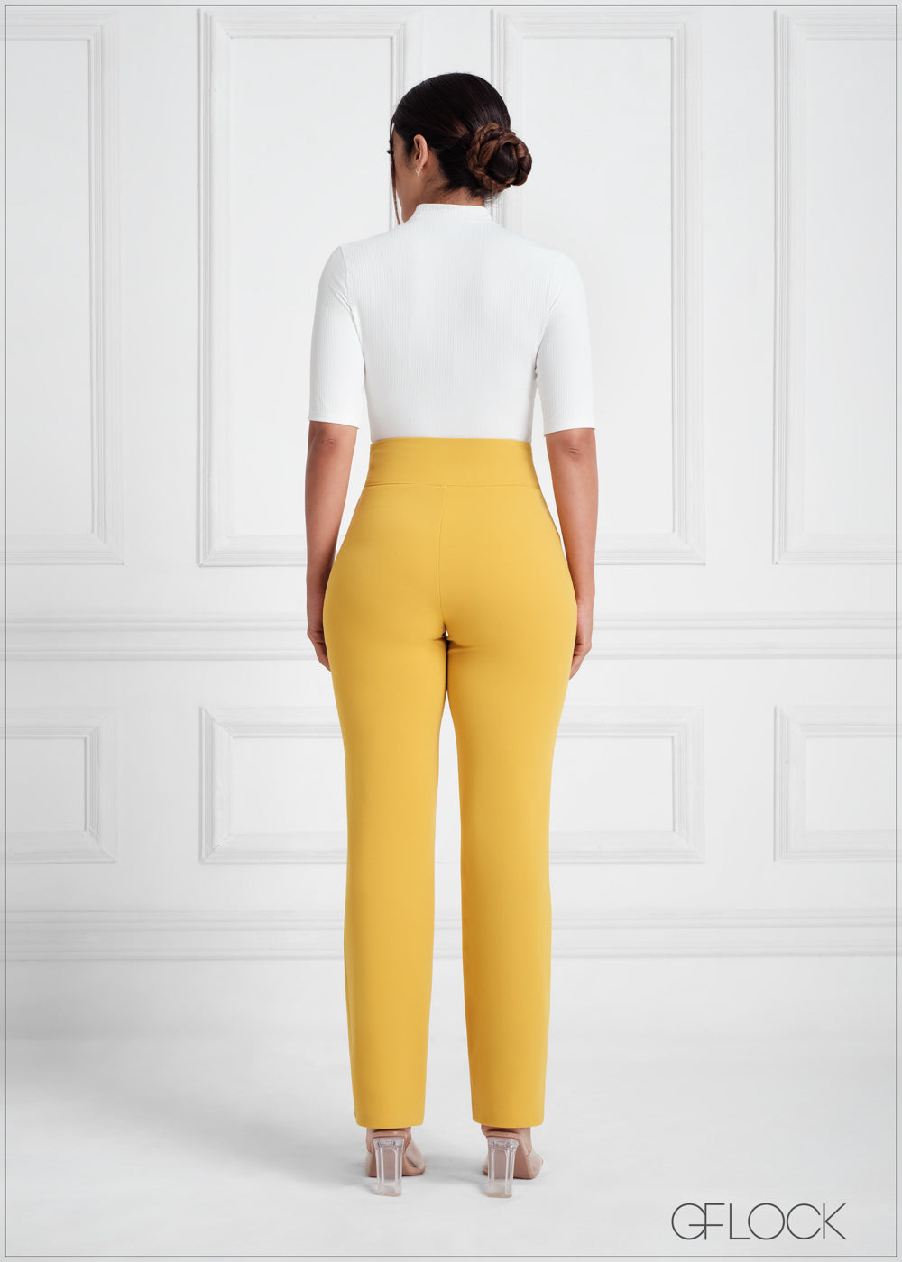 High Waist Straight Leg Pant - 050523