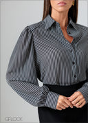 Puff Sleeved Top - 070426