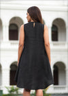 Sleeveless High-Low Dress - 040823