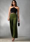 High Waist Flare Leg Pant - 270625
