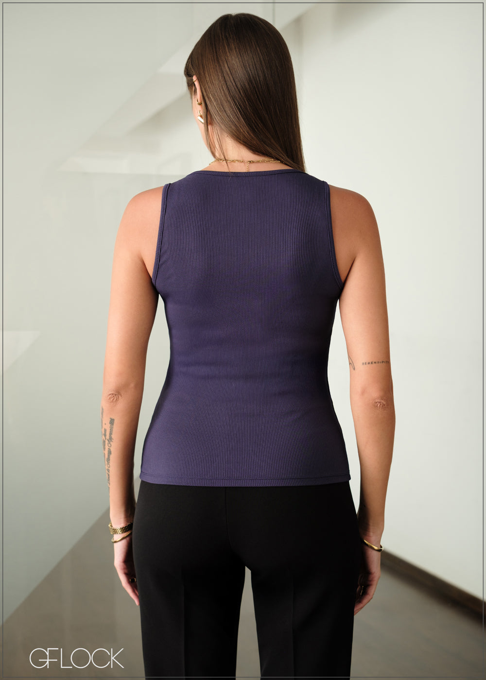 Rib Tank Top - 011225