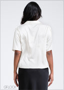 Lapel Collar Shirt - 260525