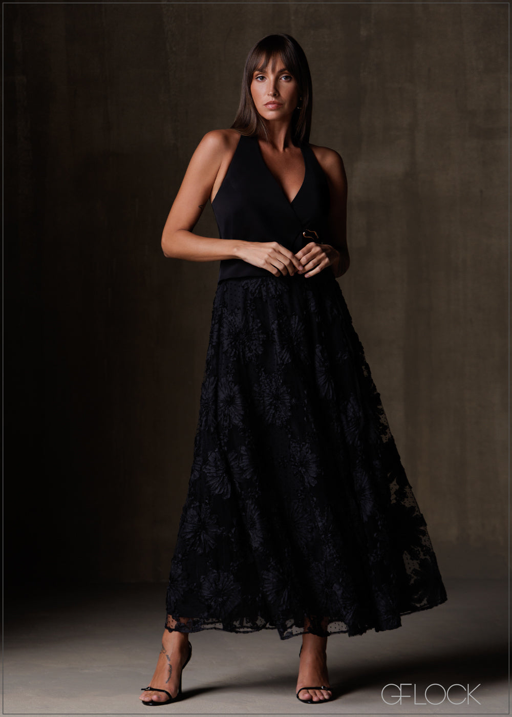 High Waist Maxi Skirt - 191225