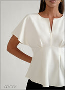Front Pleated Top - 070926