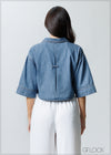 Wide Sleeve Shirt - 151025