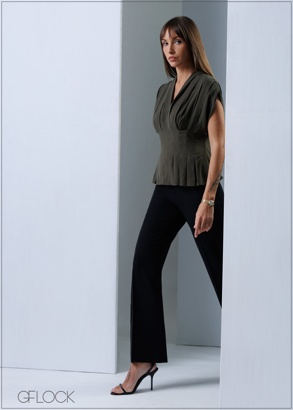 Pleated Top - 211125