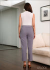 Tapered Pant With Crease - 250823