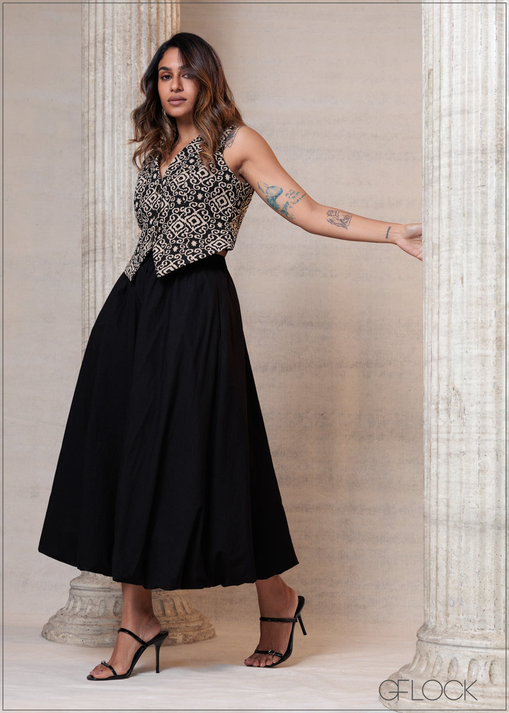 Printed Waistcoat - 131025