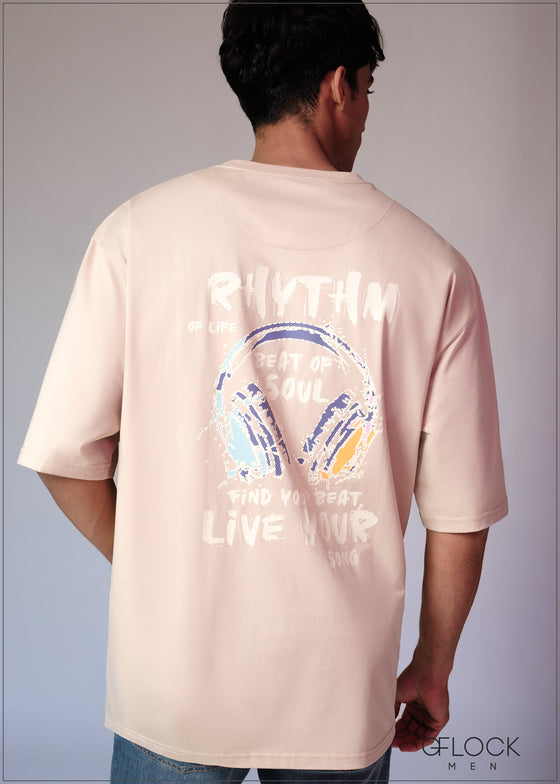 Printed Oversize T-Shirt - 230126