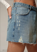 Denim Skort - 230226D